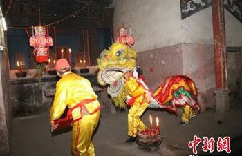 广东惠州独特客家习俗“上灯”仪式传承千年 